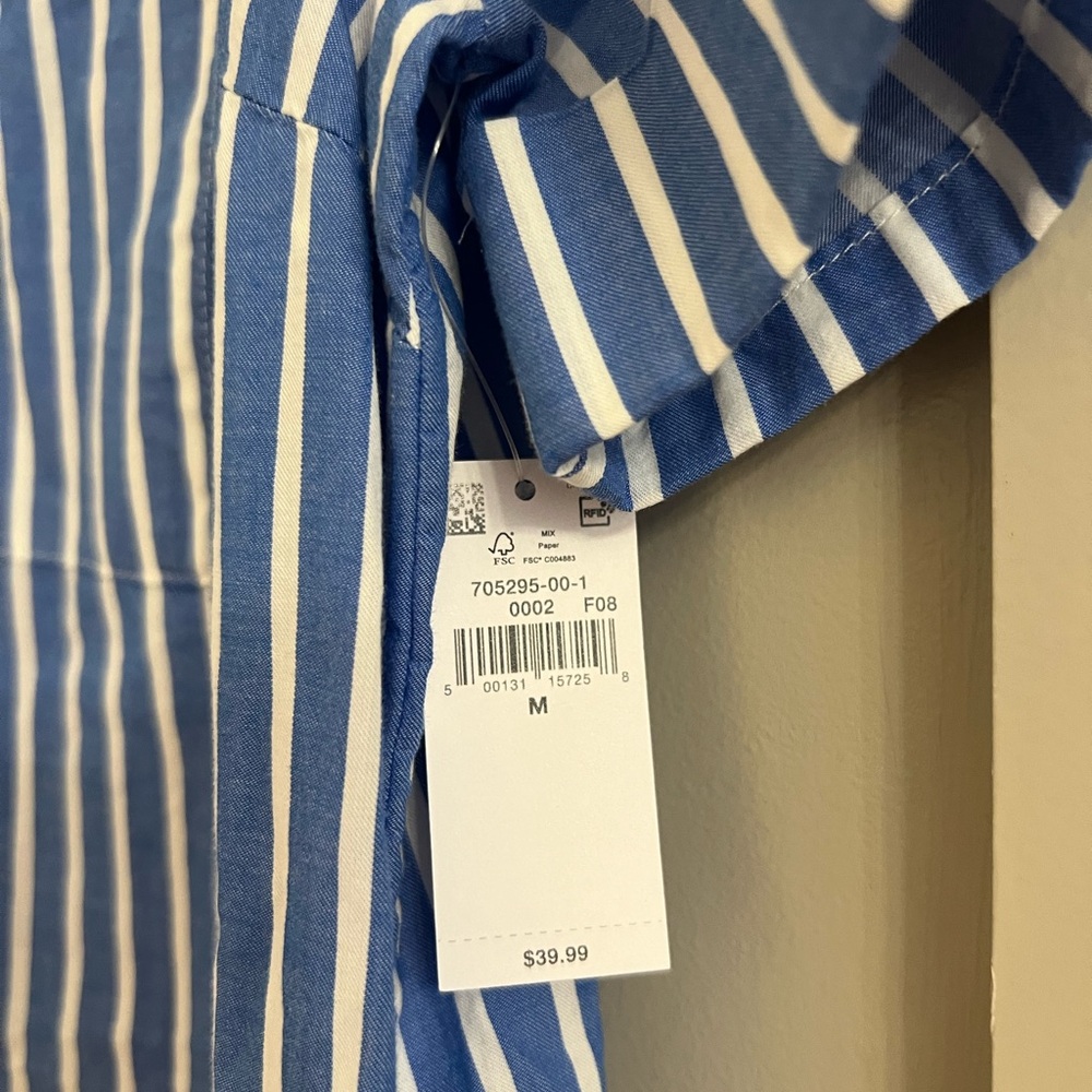 NWT Old Navy Button Down Dress Sz M - Picture 2 of 3